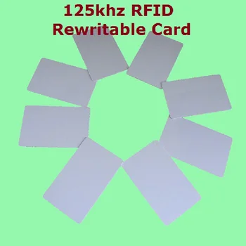 10db/Sok RFID Proximity 125khz Írható Újraírható T5577 5200 Okos Üres Vékony személyi IGAZOLVÁNY + Ingyenes Szállítás+ Gyors Szállítás