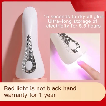 18W Fehér Körömlakk Szárító Gép LED Lámpa USB-Kábel Otthoni Használatra Köröm UV Gél Lakk Szárító LED Lámpa Köröm Eszköz Kényelmes, Nagykereskedelmi