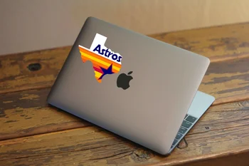 A Houston Astros Retro Logo Texas állam Logó vinyl matrica, matrica