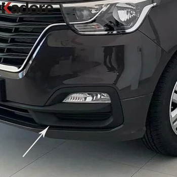 A Hyundai Grand Starex H-1-i800 2018 2019 2020-ig Szén-Rost Elülső Fej Ködlámpa Lámpa Fedél Trim Fröccsöntés Köret Keret stílus
