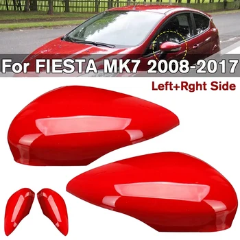 Autó Visszapillantó Tükör Fedél Oldalon Szárny tok Ford Fiesta MK7 2008 - 2017