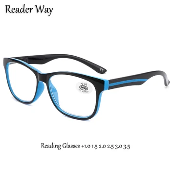 Divat Férfiak Nők Olvasó Szemüveg +1.0 1.5 2.0 2.5 3.0 3.5 Rugós Zsanér Olvasó Szemüveg Magas Minőségű Presbyopic Szemüveg Unisex