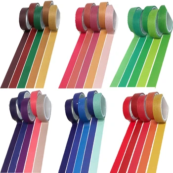Egyszínű Dekoratív Szalag 5m Washi Tape Matrica Diy Scrapbooking Írószer, Kézzel készült Szalag