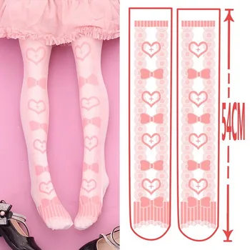 Japán édes lolita harisnya aranyos nyomtatás diák selyem harisnya, aranyos lány, loli, mert