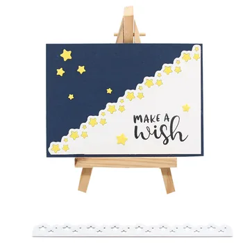 KSCRAFT Csillagok, fémforgácsolás Meghal Stencil DIY Scrapbooking/fotóalbum Dekoratív Dombornyomás DIY Papír Kártyák
