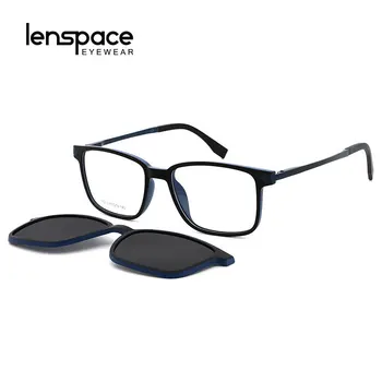LENSPACE Mágneses Klip Tr Tér napszemüvegek TAC Polarizált Napszemüveg a Nők a Férfiak, mind a Szemüveg Keret Napszemüveg 2020