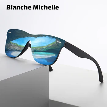Magas Minőségű, Egy darabból Polarizált Napszemüveg Férfi Vezetési napszemüvegek Nők UV400 Retro Polaroid Napszemüveg Vintage Oculos Mezőbe