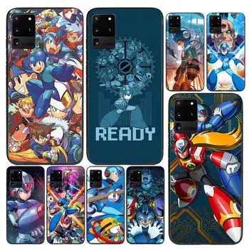 Megaman Mega Man X Rockman ZX Adventi Telefon tok Samsung A32 51 71 31 40 30 21 Galaxy S9 10 20 Plusz Note9 10pro 20 20ultra