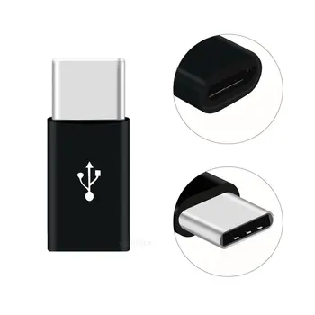 Micro USB-USB C Adapter a Mobil Telefon Adapter Microusb Csatlakozó Huawei Xiaomi Samsung Galaxy A7 Adapter USB-C Típus