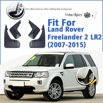 Mudguards A Land Rover Freelander 2 LR2 2007-2015-re Mudflaps Autó Tartozékok Automatikus sárfogó Styline Splash Gárda Fender Sár Fedél