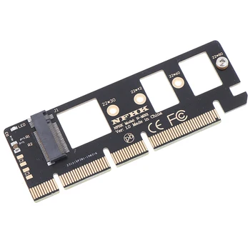 NGFF M Gombot M. 2 NVME AHCI SSD, PCI-E PCI Express 3.0 16x x4 Adapter Kelő Kártya Átalakító XP941 SM951 PM951 A110 SSD