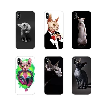 Tartozékok Telefon Esetekben Kiterjed a Tetoválás Szfinx Macska Apple iPhone X XR XS 11 12Pro MAX 4S 5S 5C SE 2020 6 7 8 Plusz ipod 5 6