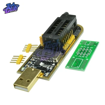 USB Programozó WCH341A Sorozat 24 EEPROM Író 25 SPI Flash BIOS-Testület Modul USB-TTL 5V-3,3 V-os Szoftver Driver-Meghajtó